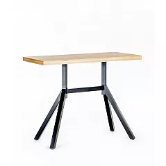 Base de mesa de metal 43x85x60cm para tableros de hasta 160x80 cm