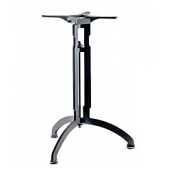 Fém asztallap acélból állvány 3 lábú talppal, magassága 60, 72 vagy 106 cm, színekkel