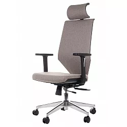 Chaise de bureau multifonctionnelle avec système de coulissement du siège et réglage de la hauteur du dossier