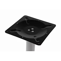 Edelstol Metall Dëschbasis, Buedemmontéierbar, Héicht 72,5 cm