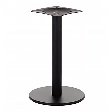 Metāla centrālā galda kāja, melnā krāsā, Ø40 cm, augstums 71,5 cm
