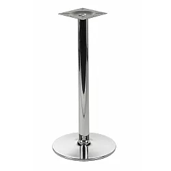 Центральная ножка стола - под хром, диаметр 46 см, высота 110 см