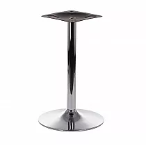 Kromirano podnožje za mizo, premer 45 cm, višina 71,5 cm
