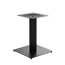 Čelična metalna noga stola premazana prahom, 45x45 cm, visina 57,5 cm