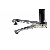 Base tavolo in alluminio 71x71 cm, altezza 58 cm, peso 3,5 kg