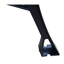 Litoželezna vrtna klop park Grace Lite z nasloni za roke, impregnirane jelševine, dolžina 150 cm, teža 31 kg