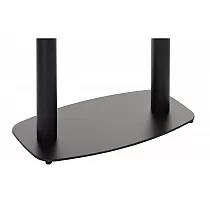 Base de mesa metálica-colunas duplas, altura 73 cm, base de mesa 70x40 cm