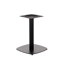 Fém asztallap középső lábbal, méretei 45x45 cm, magassága 57,5 cm, súlya 13,1 kg