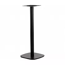 Høyt metall bordunderstell for kafébord, høyde 110 cm, bunnplate størrelse 45x45 cm, vekt 13 kg