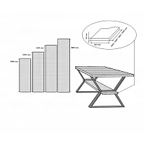 Picioare de masă metalice cu cadru în X din oțel de calitate superioară, înălțime 71 cm, lățime 80 cm, culoare neagră, set 2 buc.