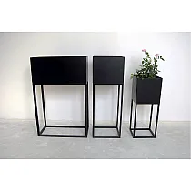 Jardinera vertical con estructura de acero, altura 60 o 80 cm