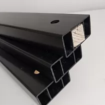 Fém temetői pad PVC táblákkal és nagy, zárható tárolódobozsal, fekete színben