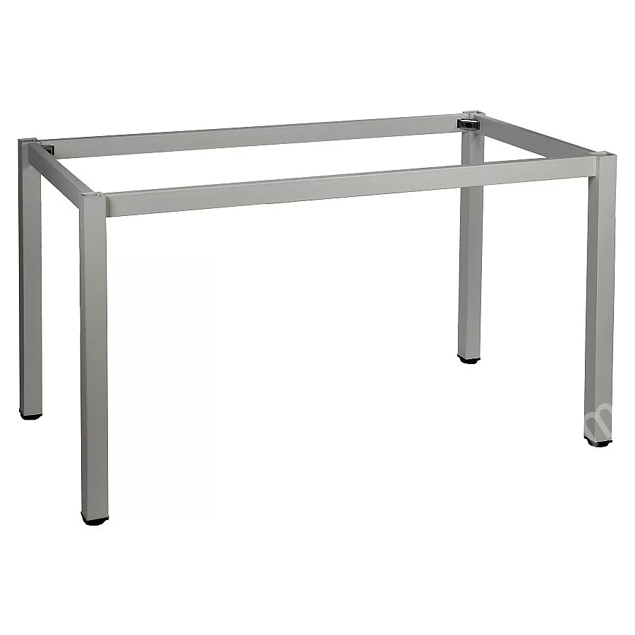 Metalen tafelframe met poten, 196x76 hoogte..