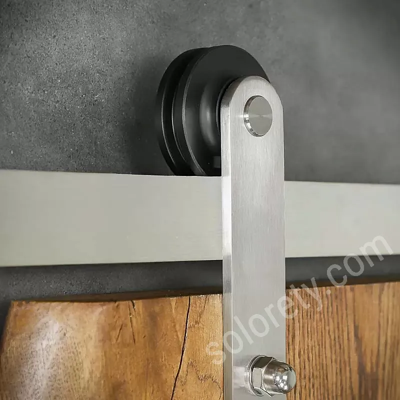Froadp 183cm Schuifdeur Systeem Spoor Zwart Koolstofstaal Froadp 183cm Schuifdeur Systeem Spoor Zwart Koolstofstaal