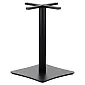 Perna de mesa central de metal, cor preta, dimensões da base 50x50 cm, altura 72,5 cm